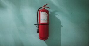 what do the symbols on a fire extinguisher indicate